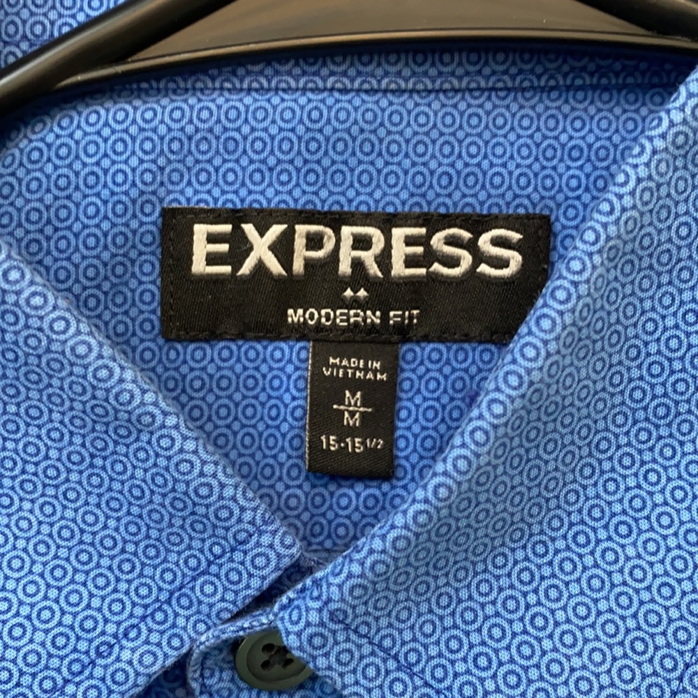 Express Men’s button down - Picture 2 of 5